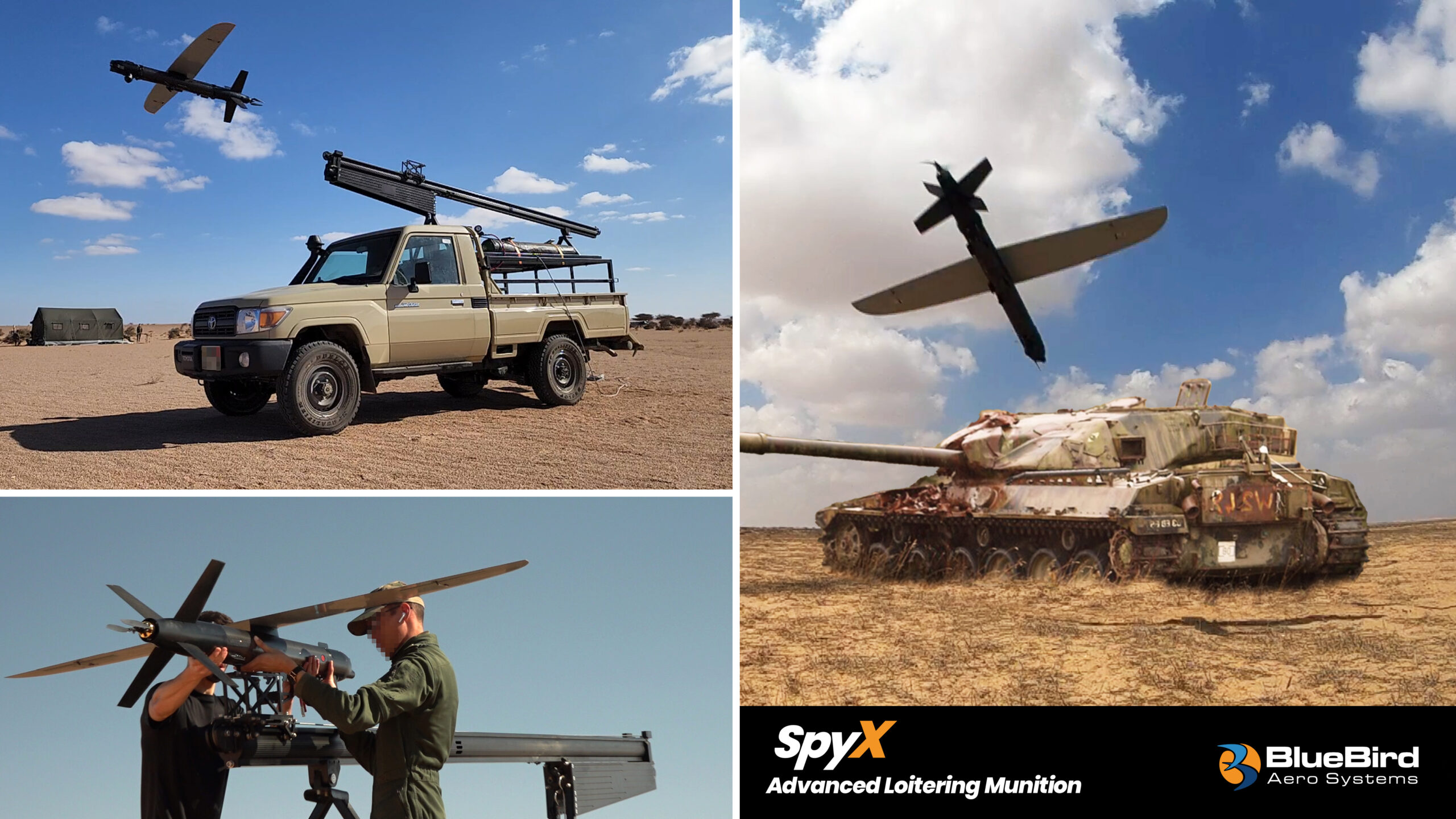 Read more about the article SpyX – BlueBird Aero Systems’ Revolutionary Loitering Munition